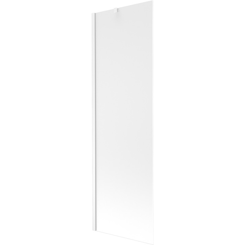 Mexen Next vaňová zástena s 1 krídlom 60 x 150 cm, mrazené, biele - 895-060-000-00-30-20