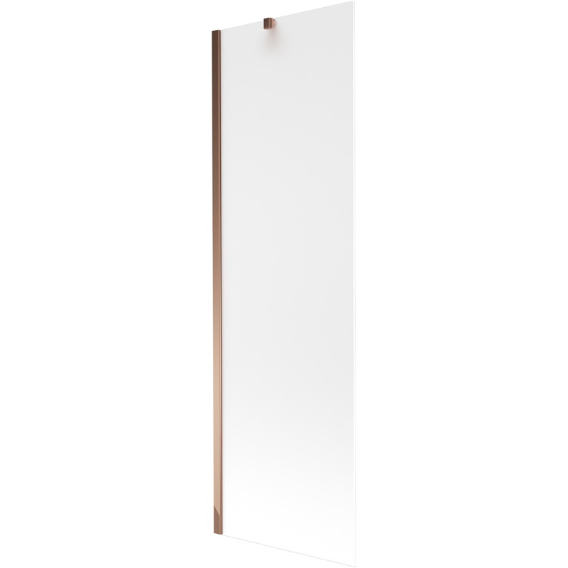 Mexen Next jednokrídlová vaňová zástena 60 x 150 cm, mráz, ružové zlato - 895-060-000-00-30-60