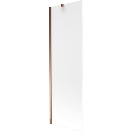 Mexen Next jednokrídlová vaňová zástena 60 x 150 cm, mráz, ružové zlato - 895-060-000-00-30-60