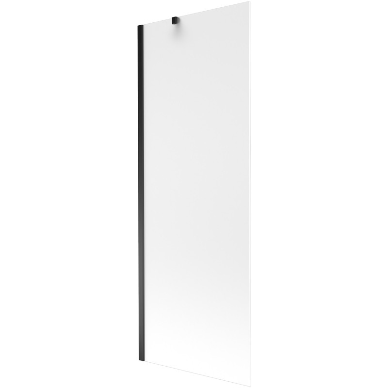 Mexen Next vaňová zástena 1-krídlová 70 x 150 cm, mrazivý efekt, čierna - 895-070-000-00-30-70