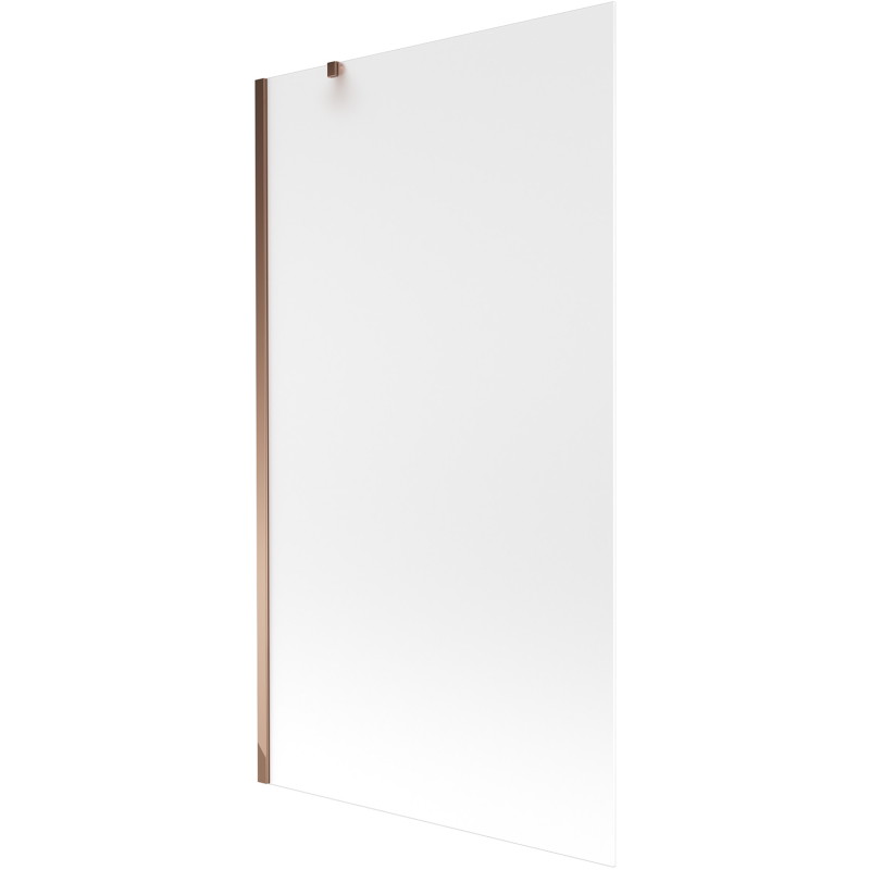 Mexen Next vaňová zástena s jedným krídlom 100 x 150 cm, štruktúra, ružové zlato - 895-100-000-00-30-60