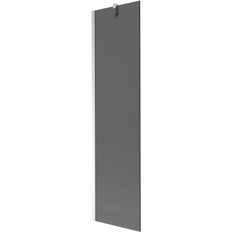 Mexen Next sprchový záves s 1 krídlom 50 x 150 cm, grafit, chróm - 895-050-000-00-40-01