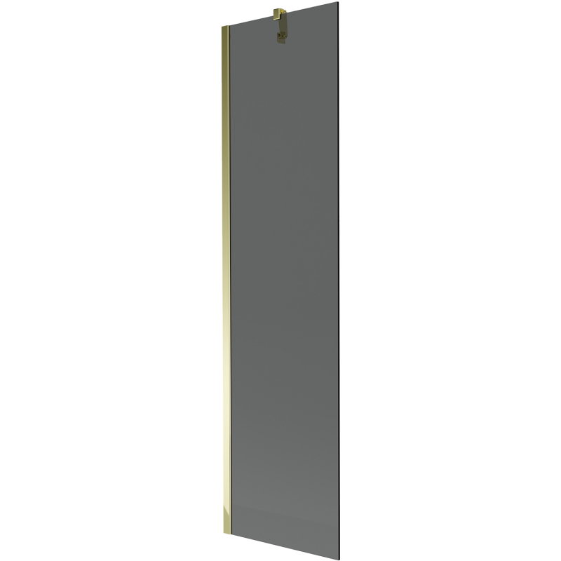 Mexen Next sprchová zábrana 1-krídlová 50 x 150 cm, grafit, zlatá - 895-050-000-00-40-50