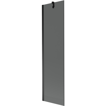 Mexen Next vaňová zástenka s jedným krídlom 50 x 150 cm, grafitová, čierna - 895-050-000-00-40-70