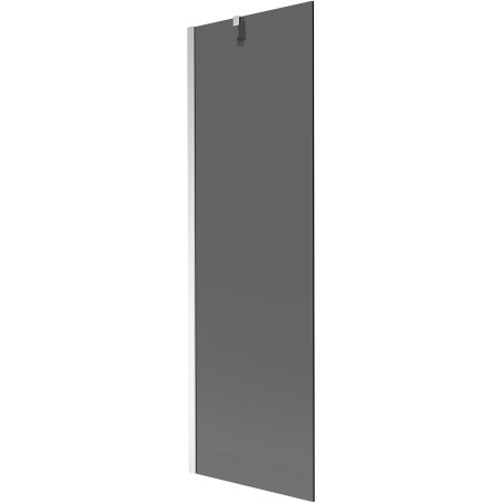 Mexen Next jednokrídlová vaňová zástenka 60 x 150 cm, grafit, chróm - 895-060-000-00-40-01