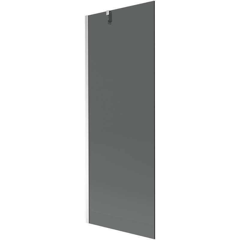 Mexen Next vaňová zástena jednokrídlová 70 x 150 cm, Grafitová čierna, Chrómová - 895-070-000-00-40-01