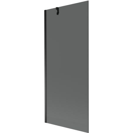 Mexen Next vaničková zástena 1-krídlová 80 x 150 cm, grafit, čierna - 895-080-000-00-40-70