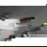 Mexen Next sprchová stena 1-krídlová 80 x 150 cm, grafitová, ružové zlato - 895-080-000-00-40-60