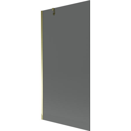 Mexen Next vaňová clona 1-krídlová 90 x 150 cm, grafit, zlatá - 895-090-000-00-40-50