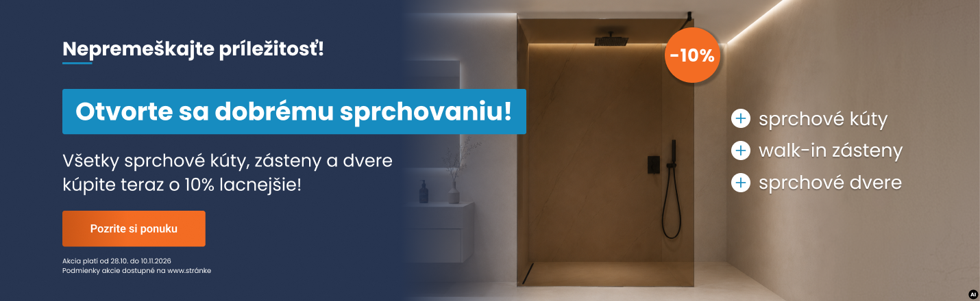 Sprchy -10%